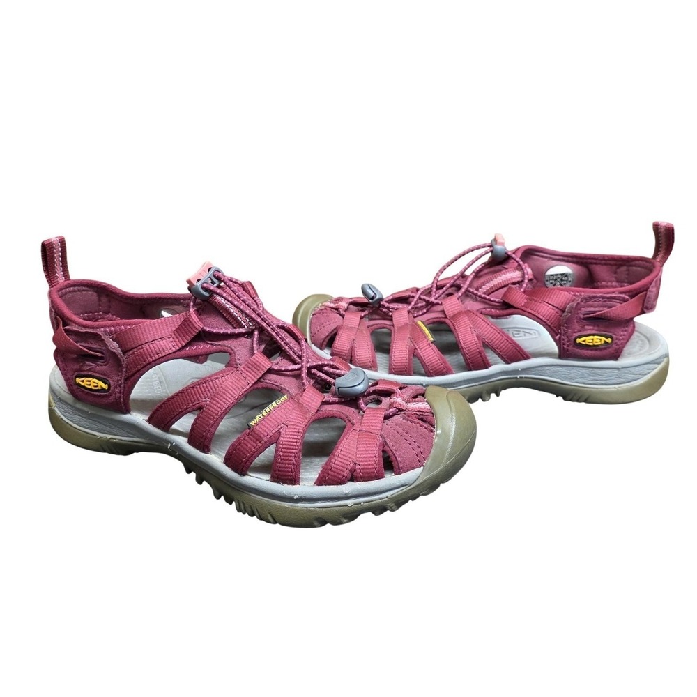 Keen Sandals Womens Size 7 Pink Fisherman Water Hiking Closed Toe Sport Shoes